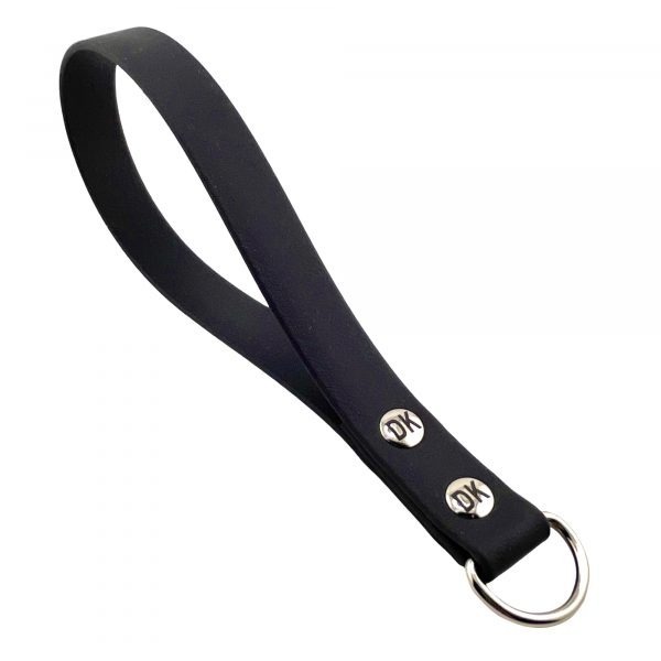 Biothane Handschlaufe "Black" für 2-Strang