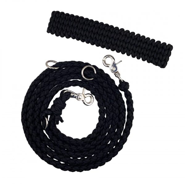 Paracord Set Black Essentials 4-Strang
