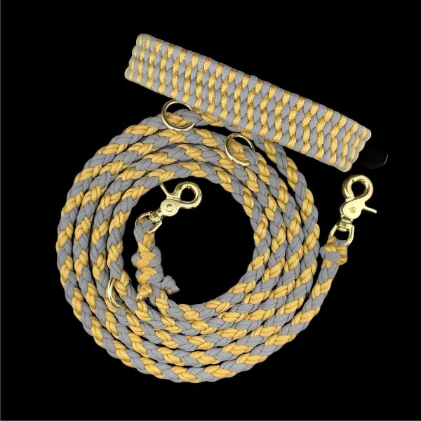 Paracord Set Royal Grey 4-Strang