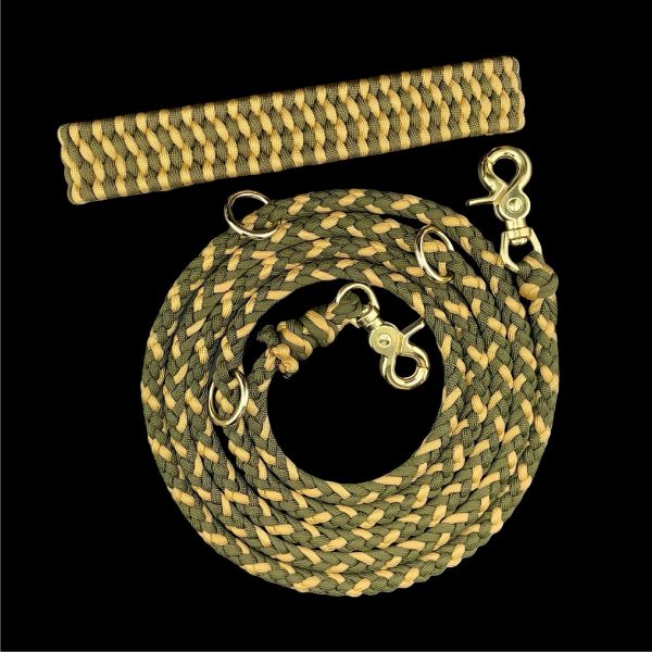 Paracord Set Royal Olive 3-Strang